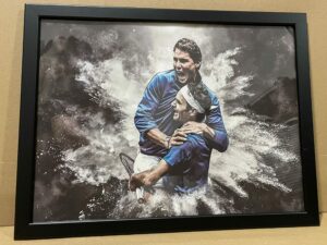 Portrait Roger Federer und Rafael Nadal Laver Cup